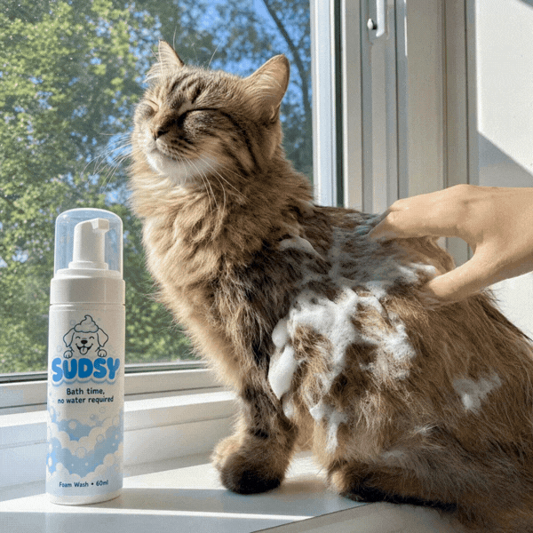 Sudsy | Waterless foam shampoo